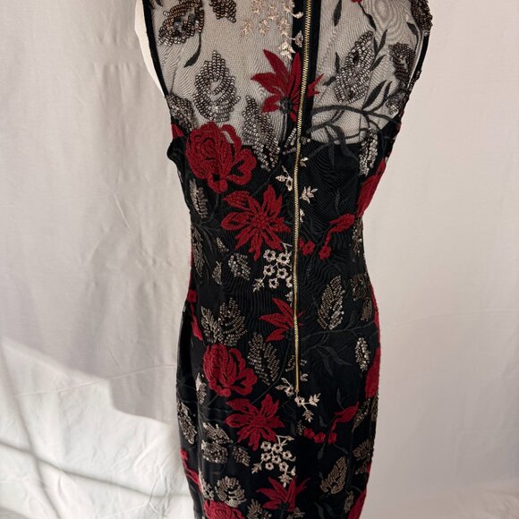 Calvin Klein Women's Sleeveless Midi Dress | Black | Size 8 - Picture 8 of 12